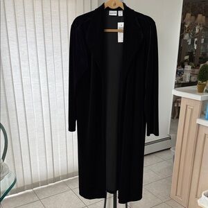 Chico’s Black Long Coat